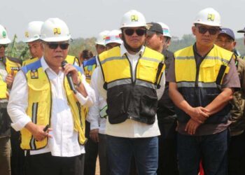 Bupati Bogor bersama Menteri PUPR dan Pj. Gubernur Jabar Tinjau Proyek Strategis Nasional
