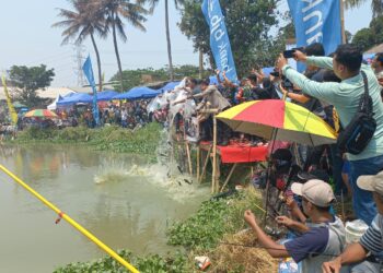 Ribuan Pemancing Padati Situ Rawa Arum