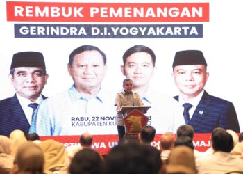 Instruksi Muzani di Yogyakarta: Setiap Kader Gerindra Adalah Timses Prabowo
