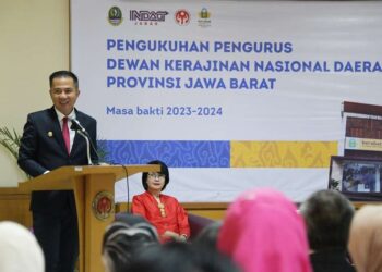 Bey: Produk Kerajinan Jabar Harus Lebih Mendunia, Pengurus Baru Dekranasda Dikukuhkan