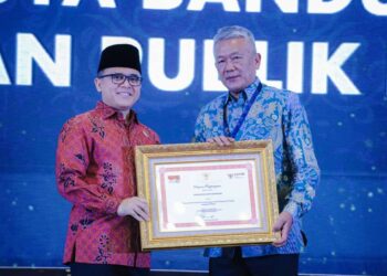 Kota Bandung Raih Penghargaan Pelayanan Publik Terbaik Tahun 2023