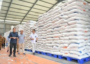 Stok Beras di Jabar Aman