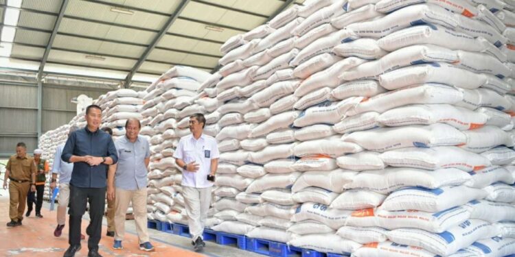 Stok Beras di Jabar Aman