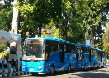 Pemdaprov Jabar Ujicoba Dua Koridor BRT Bandung Raya