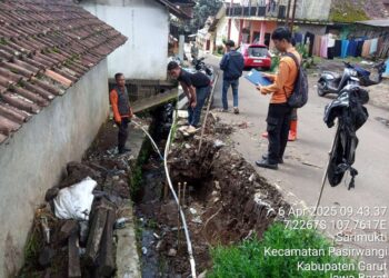 Banjir Luapan di Pasirwangi Rusak Tiga Rumah dan Sebuah Kolam Warga