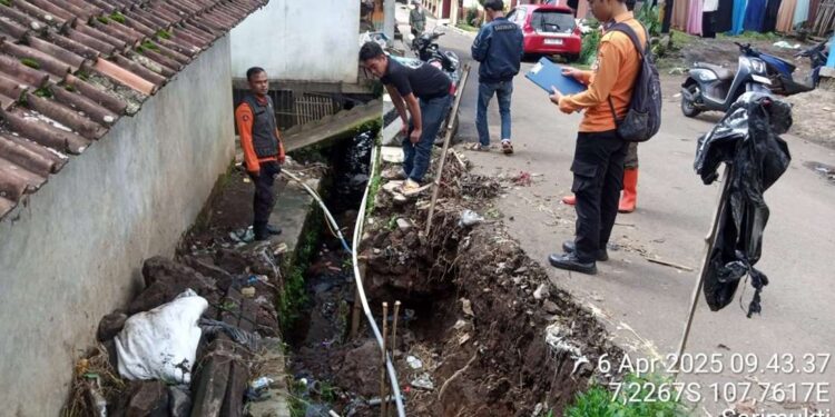 Banjir Luapan di Pasirwangi Rusak Tiga Rumah dan Sebuah Kolam Warga