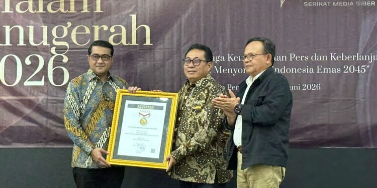 Firdaus Tegaskan Komitmen SMSI Mengawal Pers Merdeka Lewat Anugerah 2026